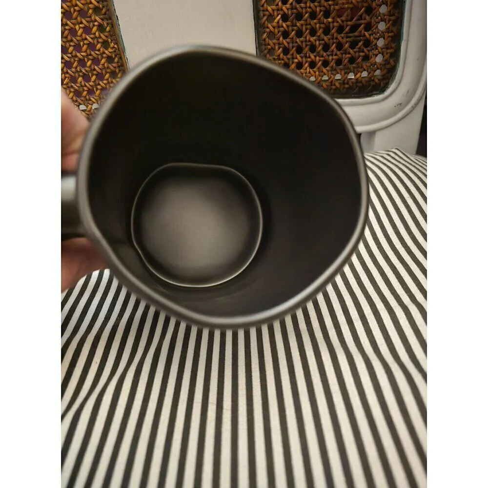 NWT Rae Dunn Halloween Witch's Brew Coffee Mug Black White 2022